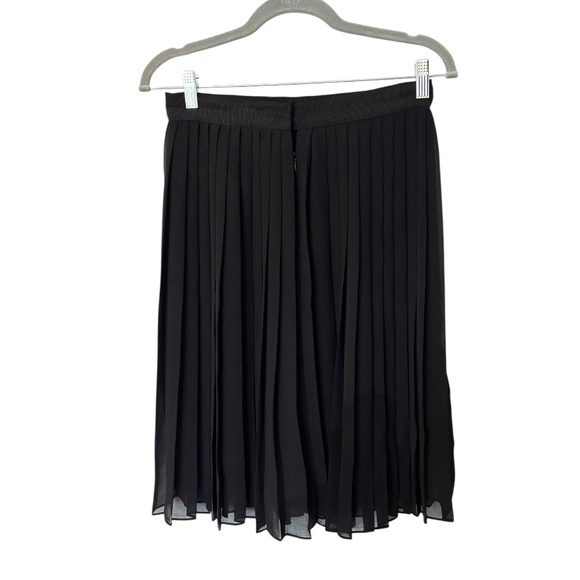 Club Monaco Pamera Pleated Skirt Black Size 4 - Picture 2 of 7